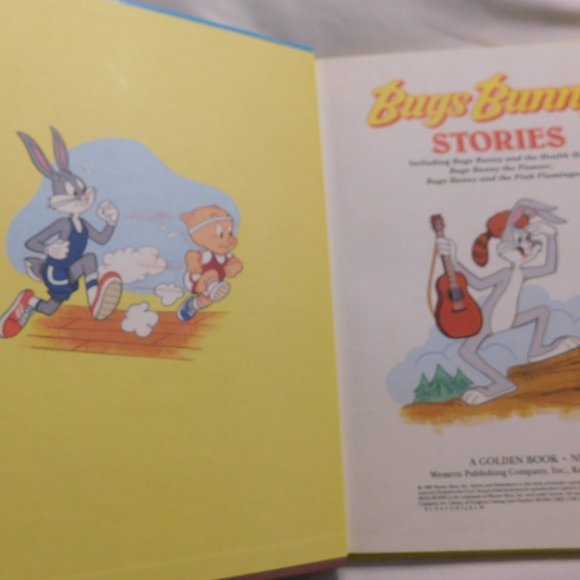 Vintage Bugs Bunny Stories A Golden Treasury Book 1990 - Picture 4 of 5